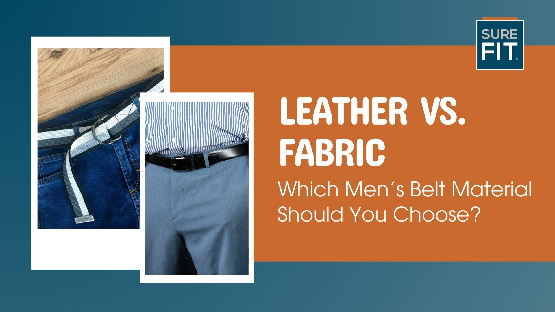 Leather vs Fabric: Which Men’s Belt Material Should You Choose?