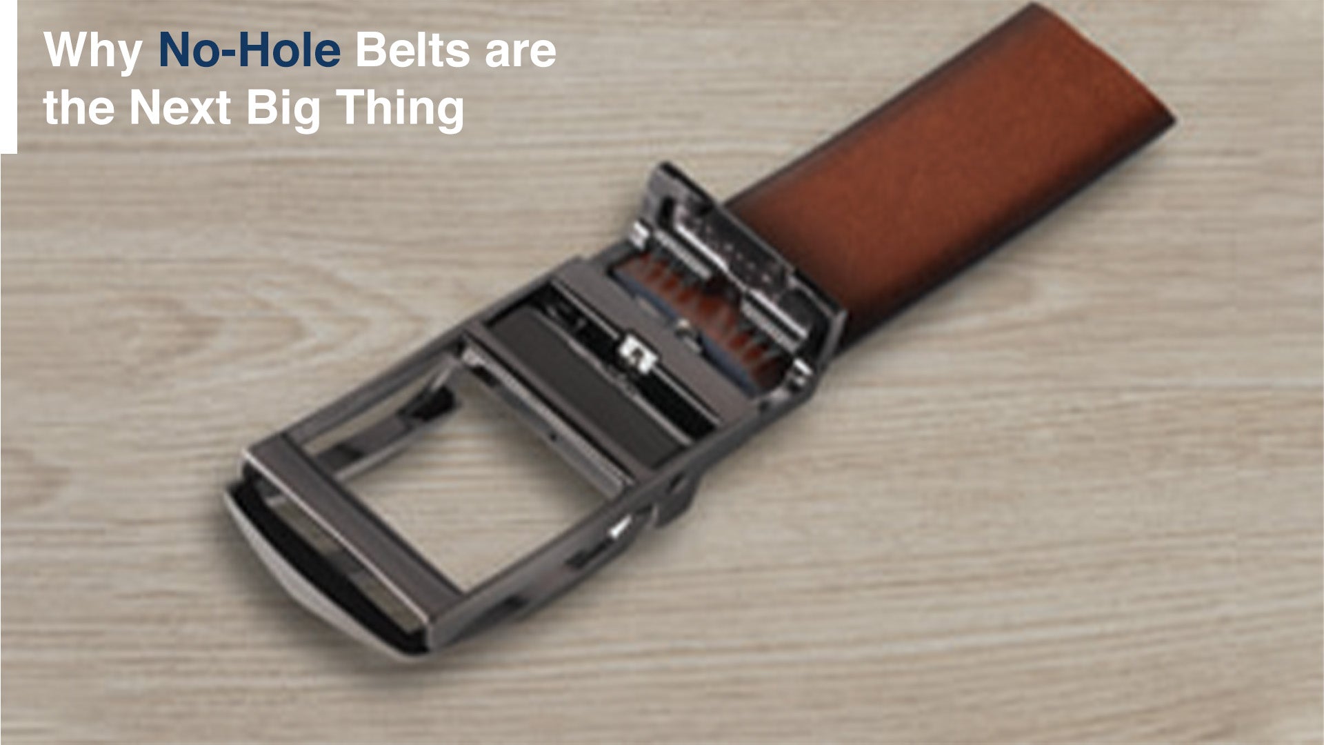Why No-Hole Belts are the Next Big Thing