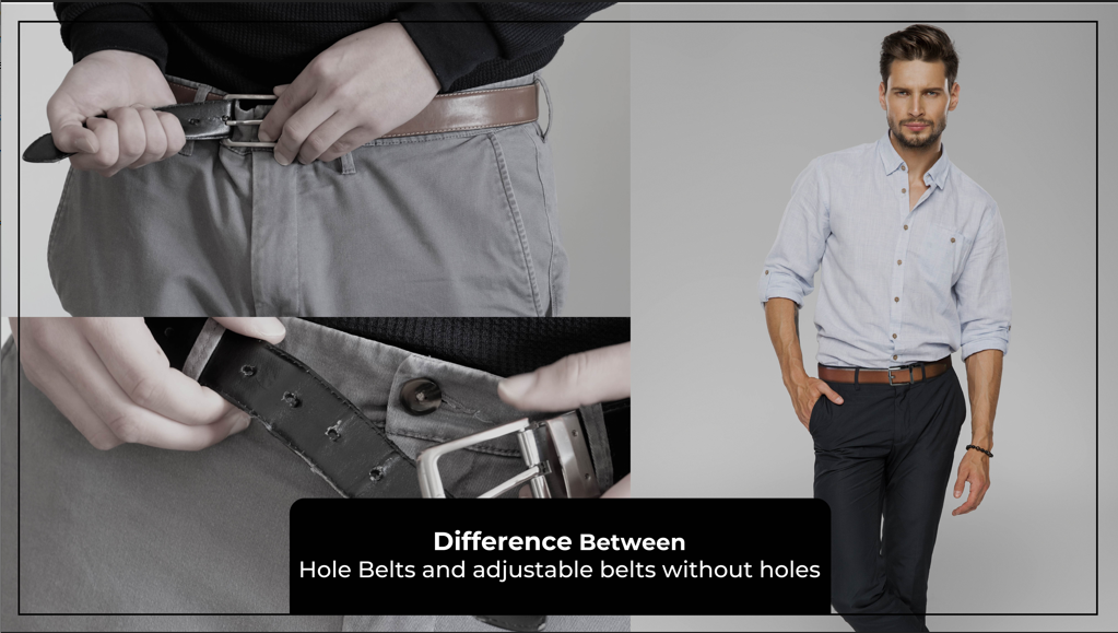 Difference Between Hole Belts and Adjustable Belts Without Holes